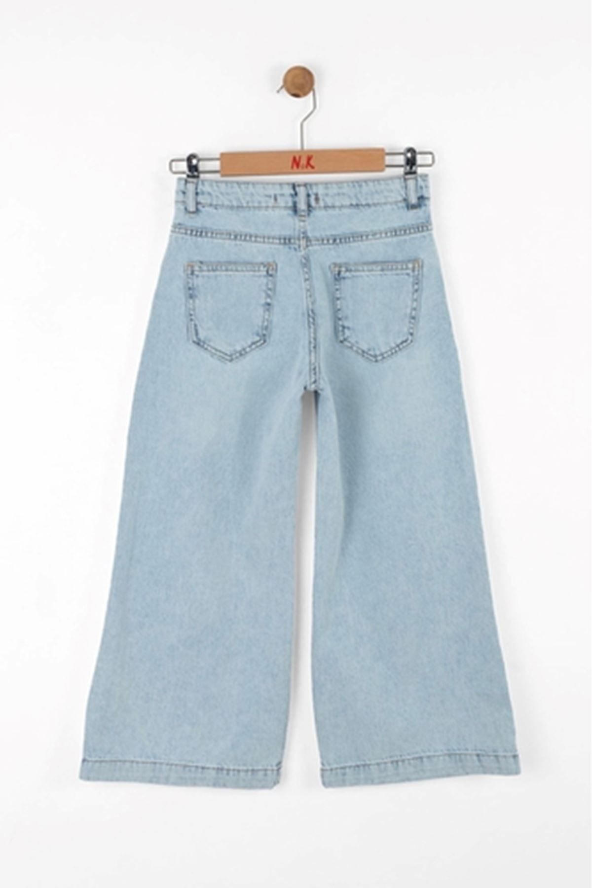 58708 Double Pantolon Mavi 8/14