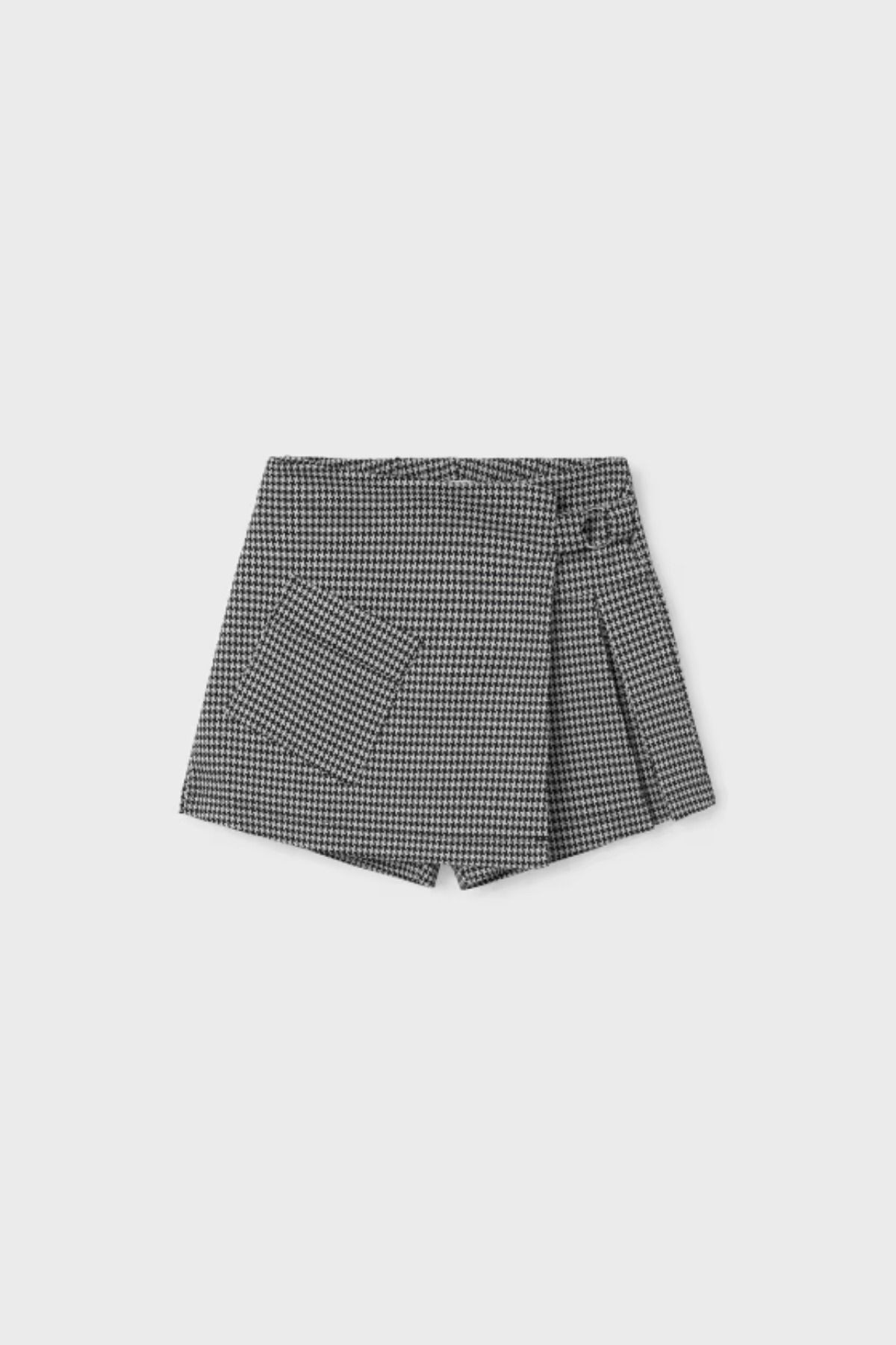 7976-46 Sıyah Pantalon Etek