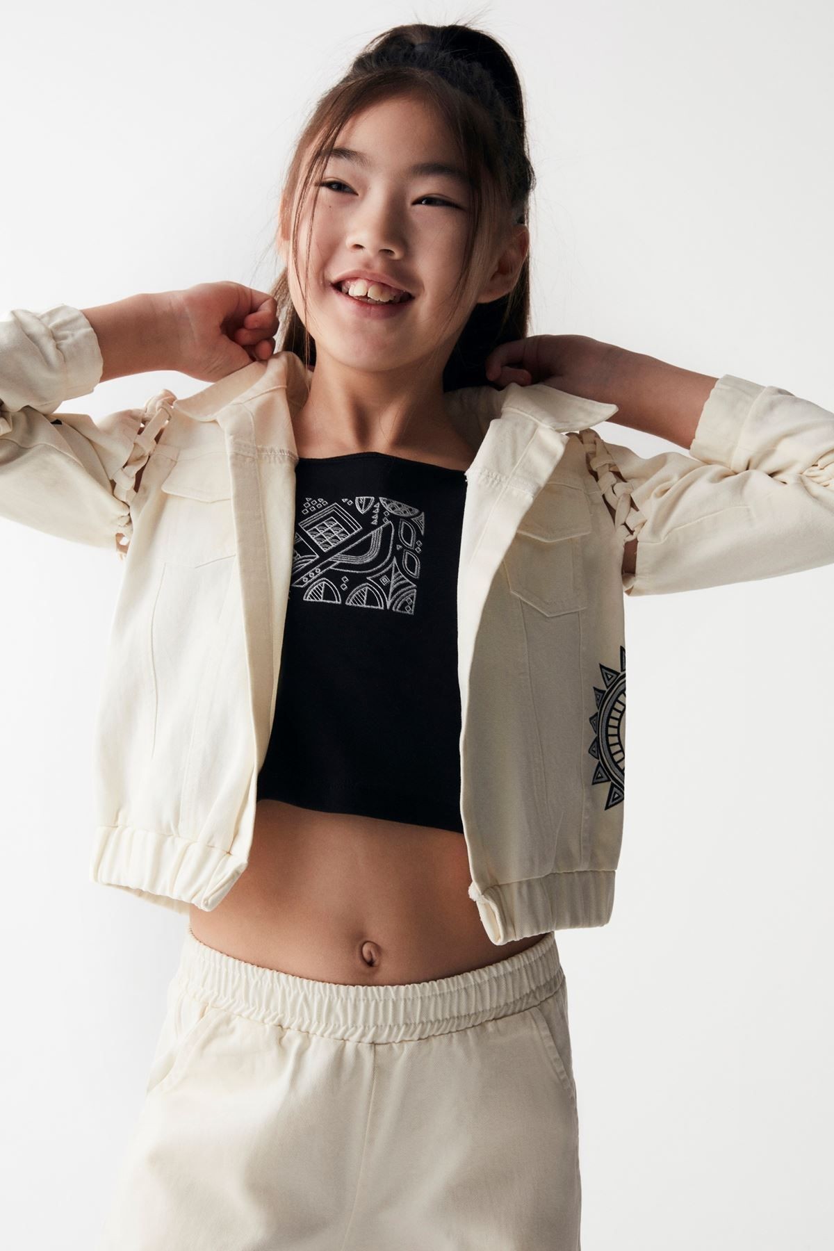 36710 Maya Ceket 8/14 Ekru
