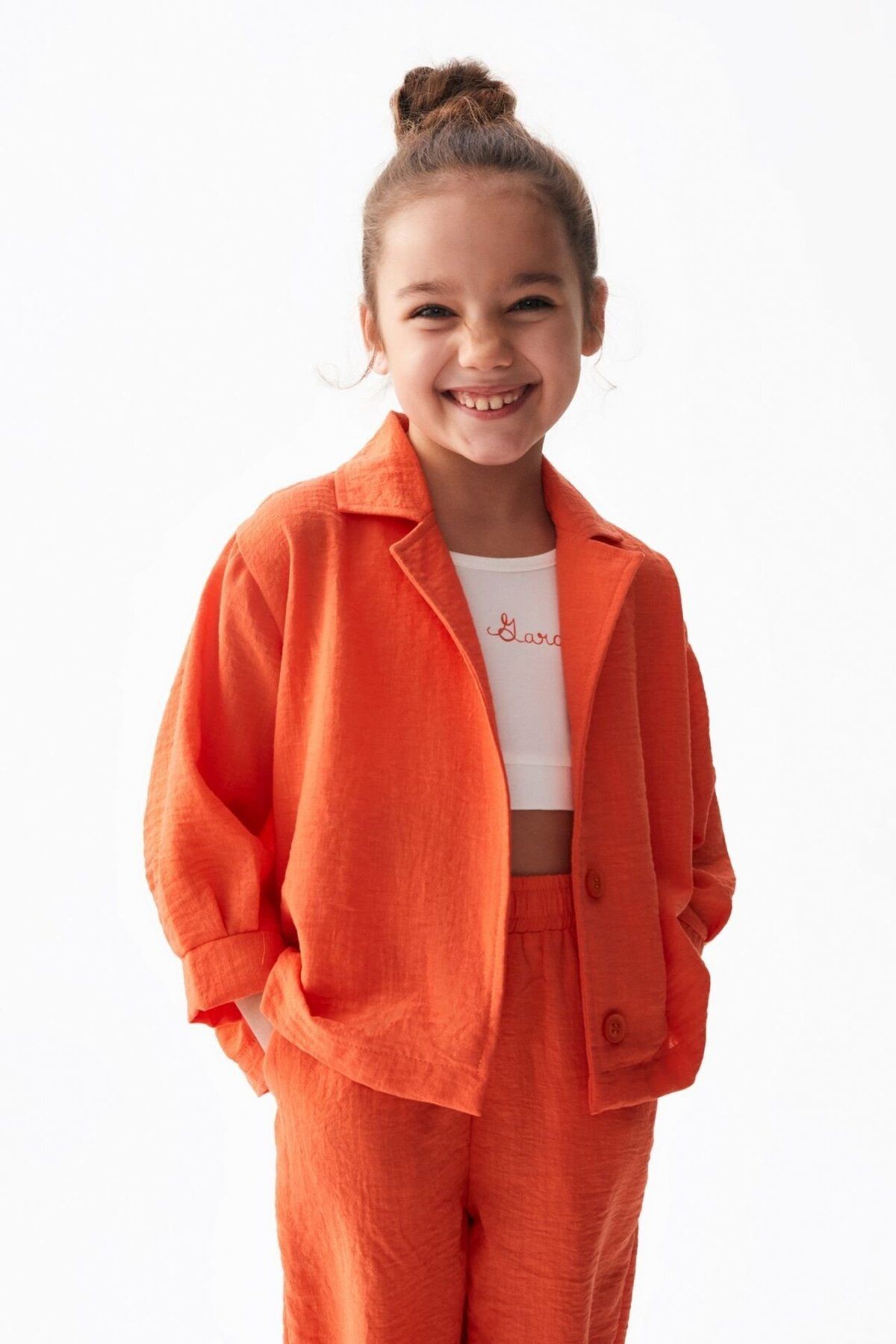 Nk Turuncu Tunus Gömlek ( 4-8 Size )