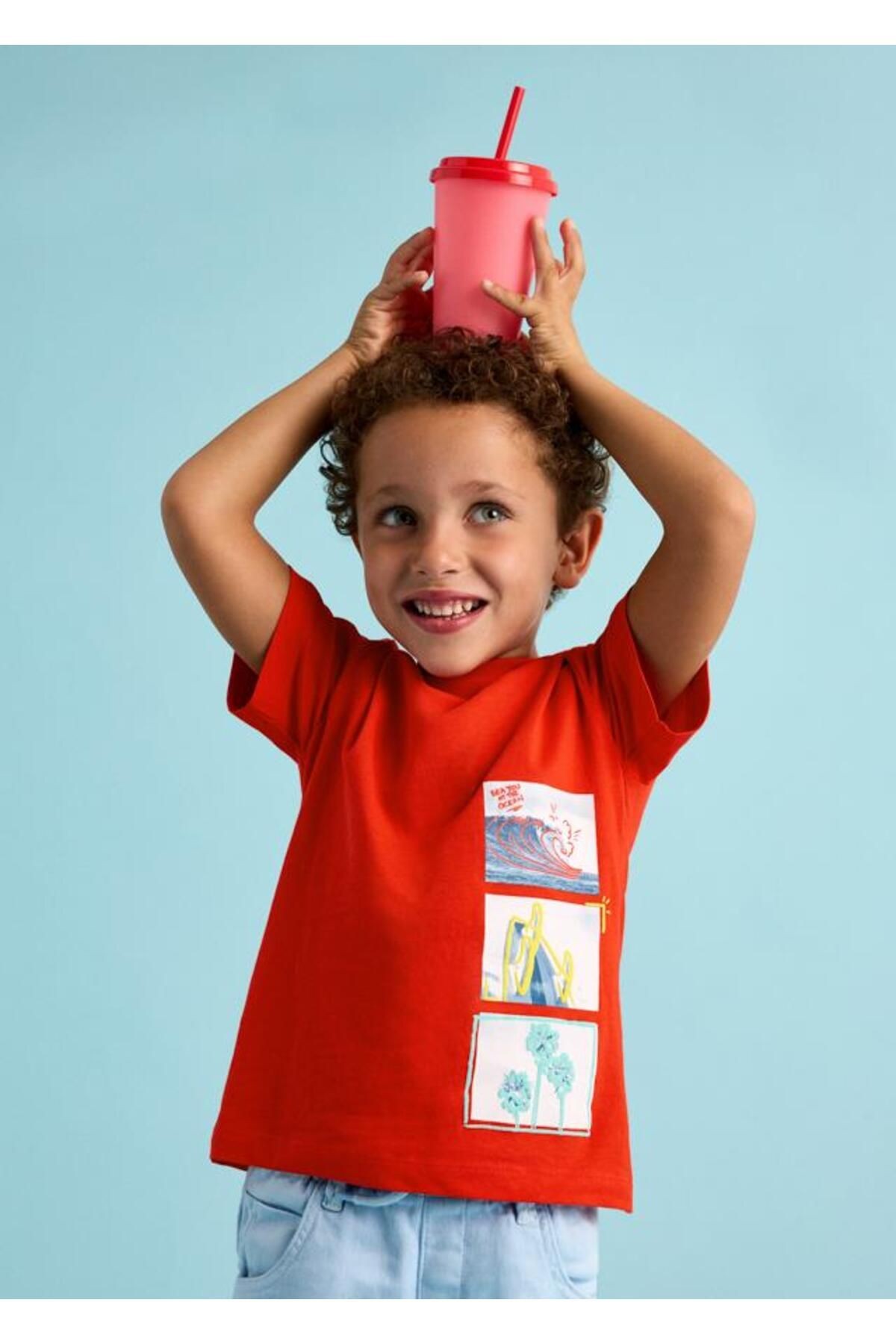 Erkek Çocuk Tshirt 3048 4/10 Yaş