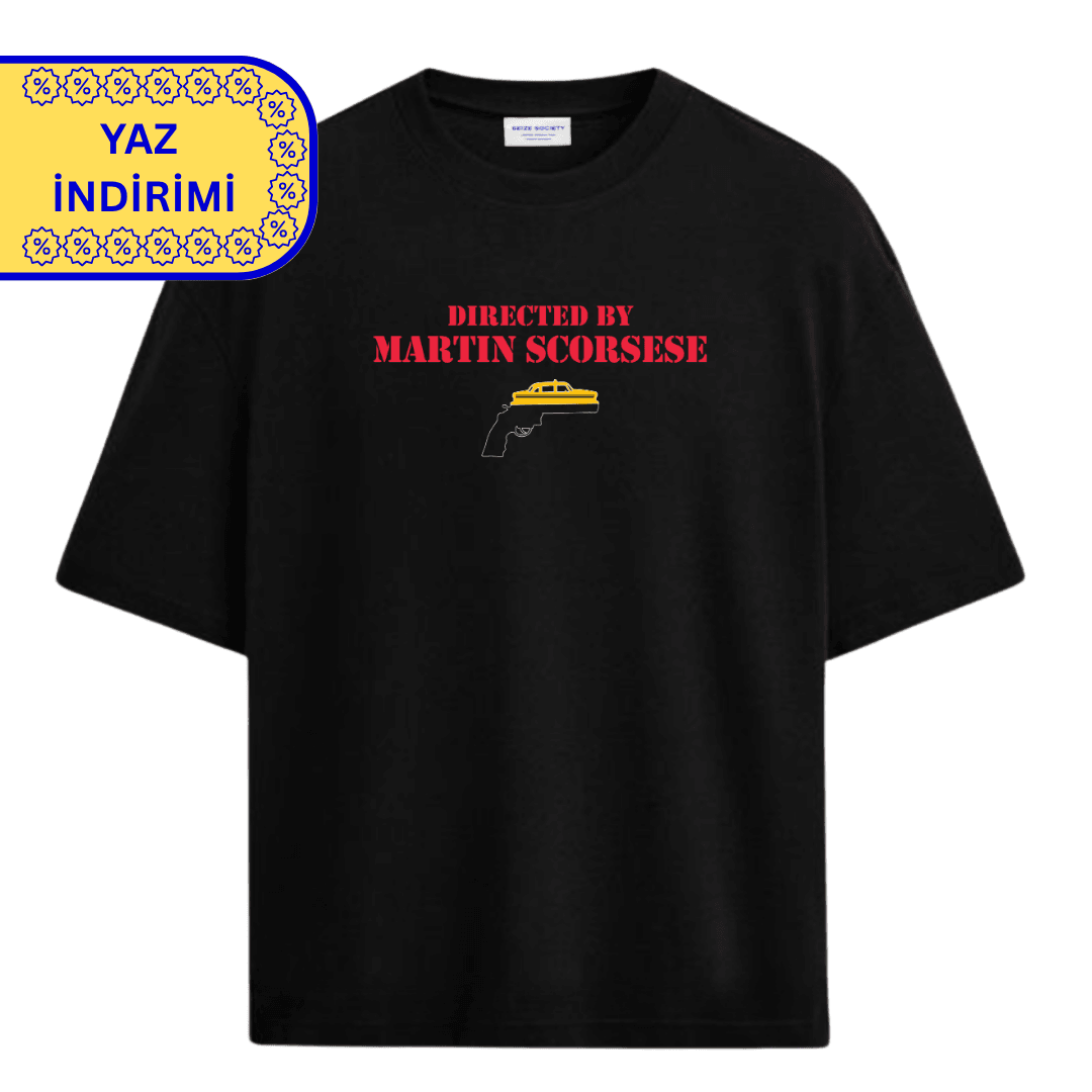 MARTIN SCORSESE Siyah T-shirt