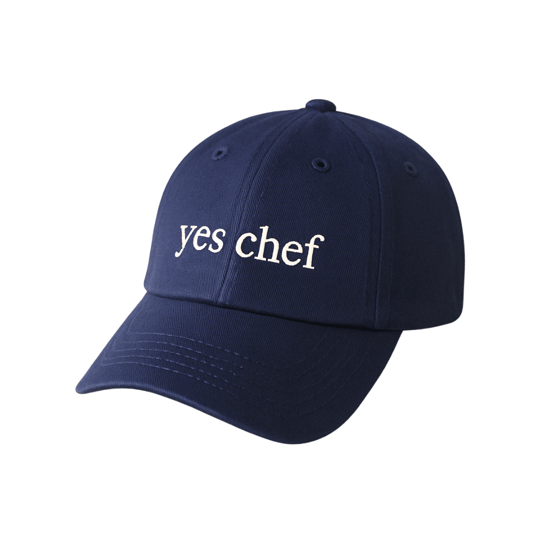 YES CHEF Lacivert Cap Şapka