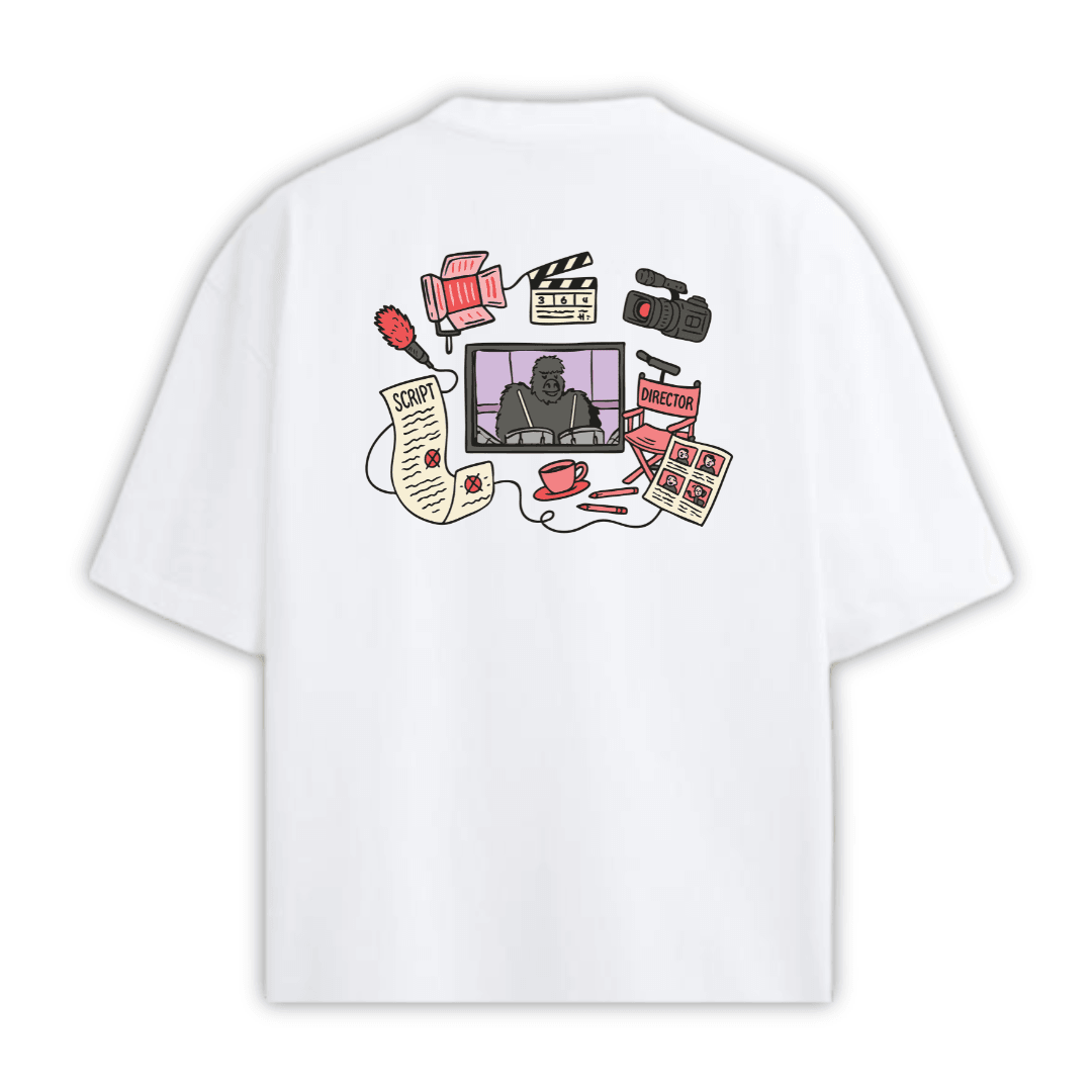 MAD MEN Beyaz T-shirt