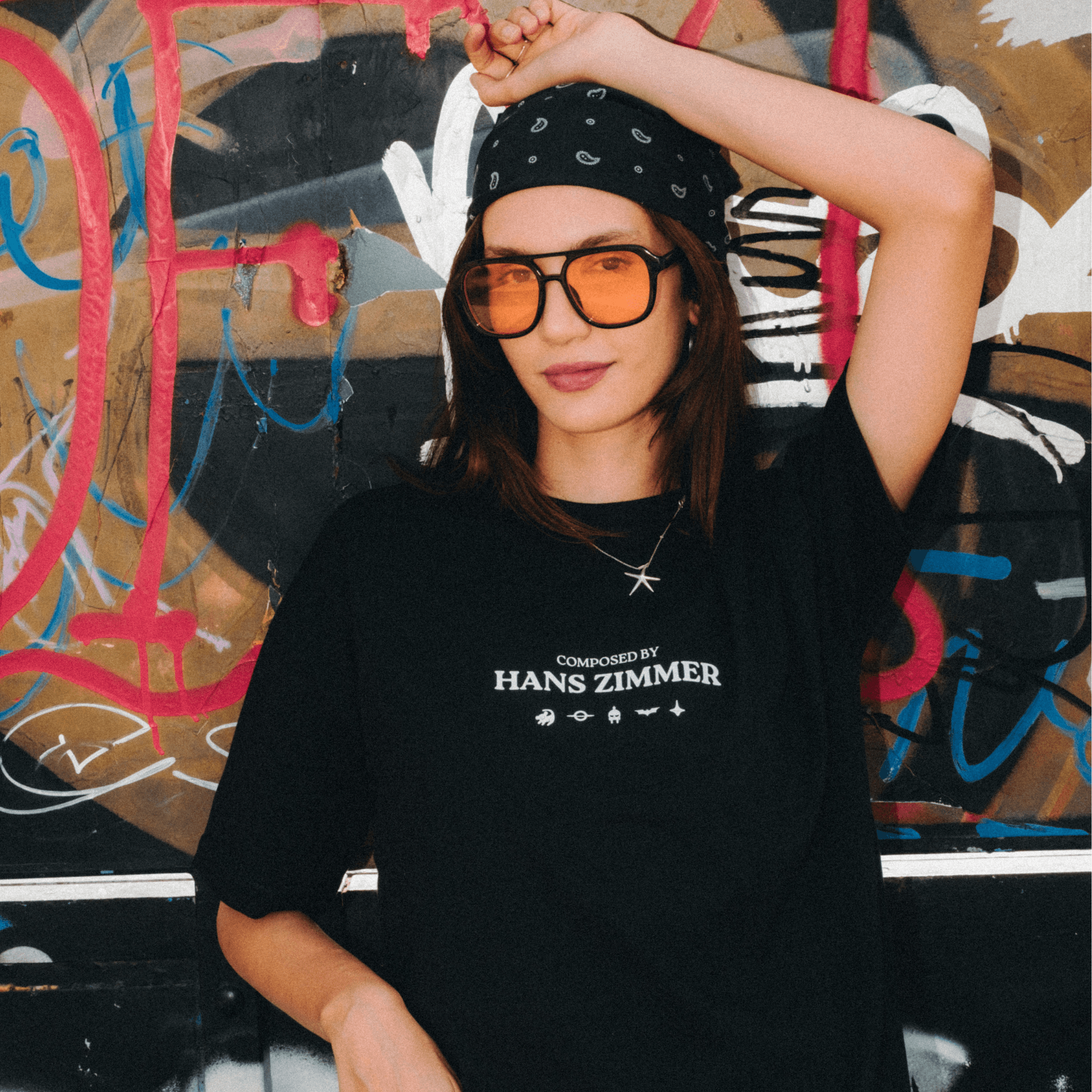 HANS ZIMMER Siyah T-shirt
