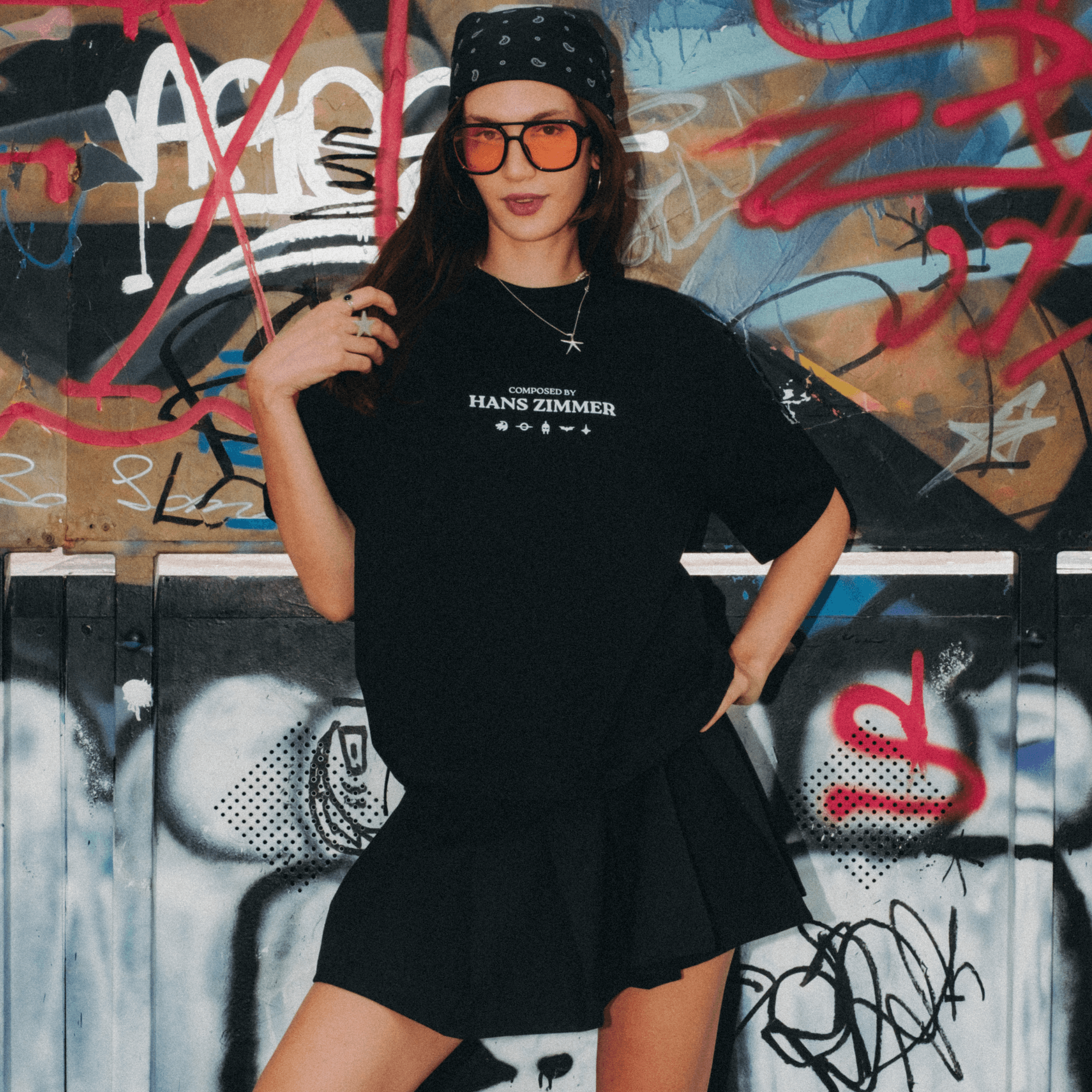 HANS ZIMMER Siyah T-shirt