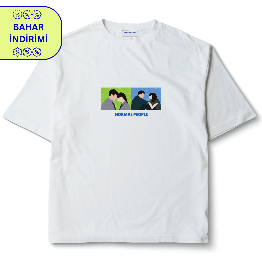 PEOPLE Beyaz T-shirt