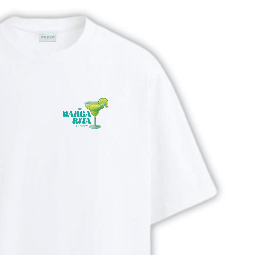 MARGARITA SOCIETY Beyaz T-shirt