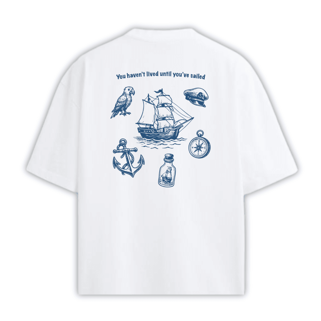 AYE CAPTAIN Beyaz T-shirt