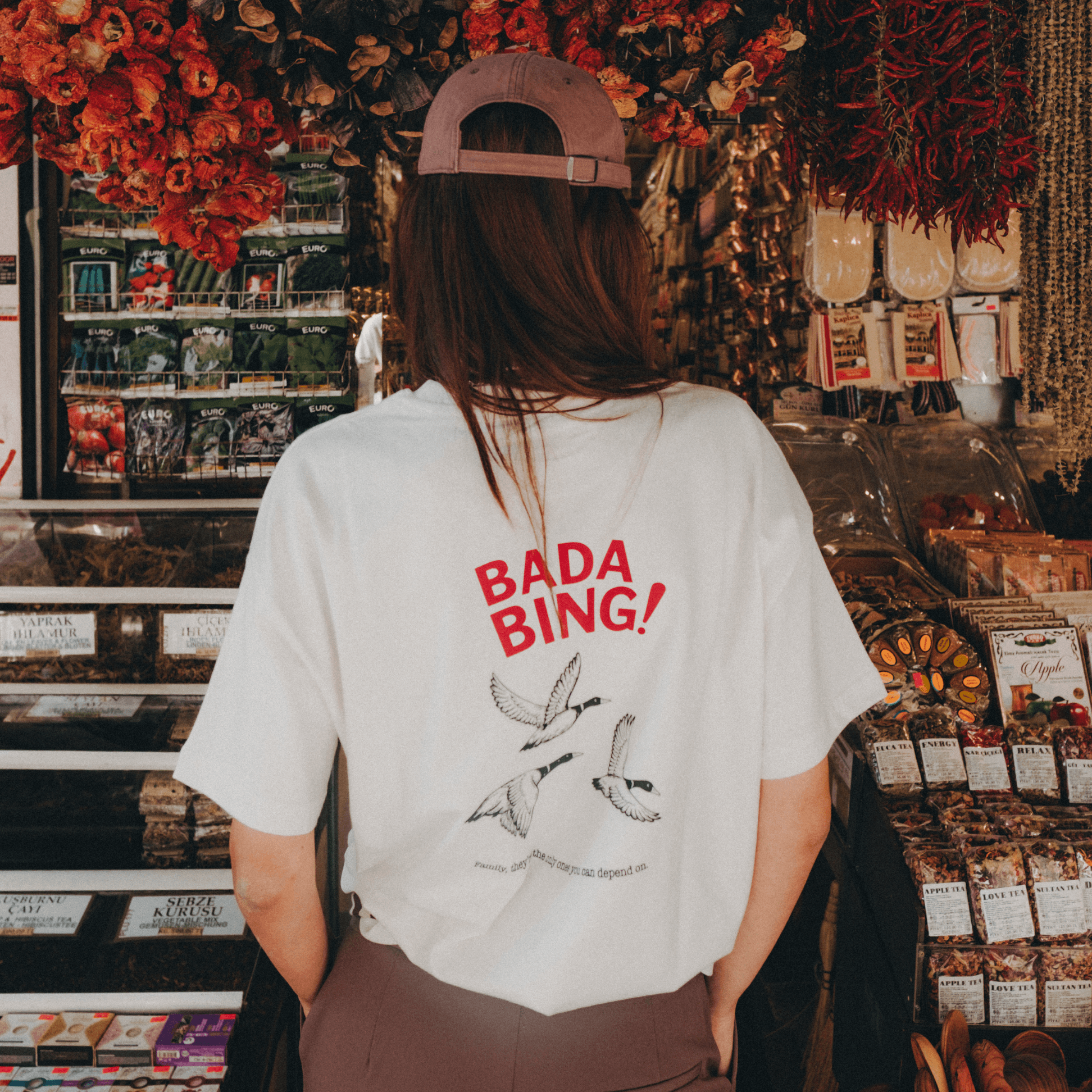 YES BOSS Beyaz T-shirt