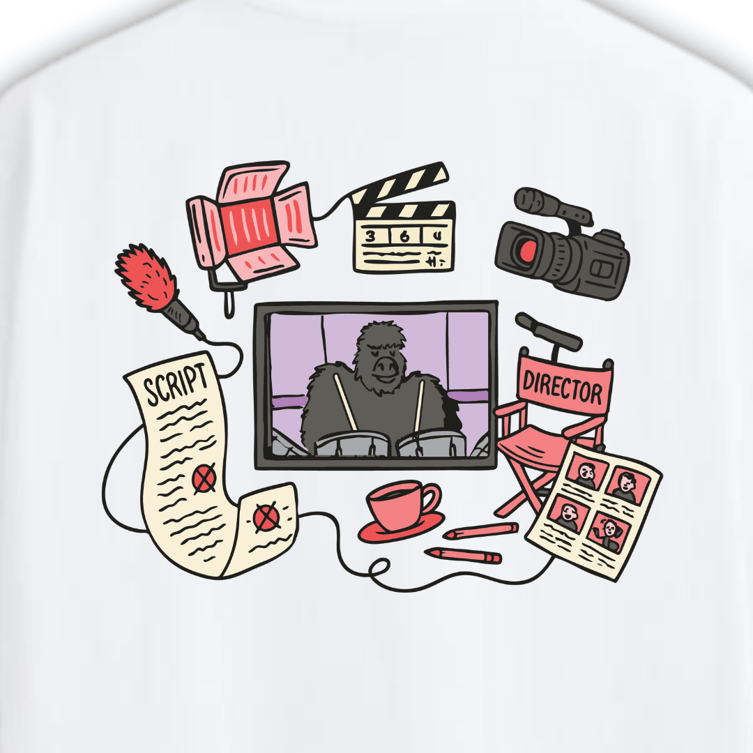 MAD MEN Beyaz T-shirt