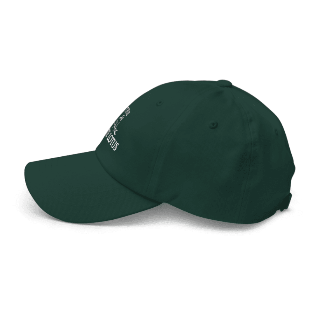 WHITE LOTUS Yeşil Cap Şapka