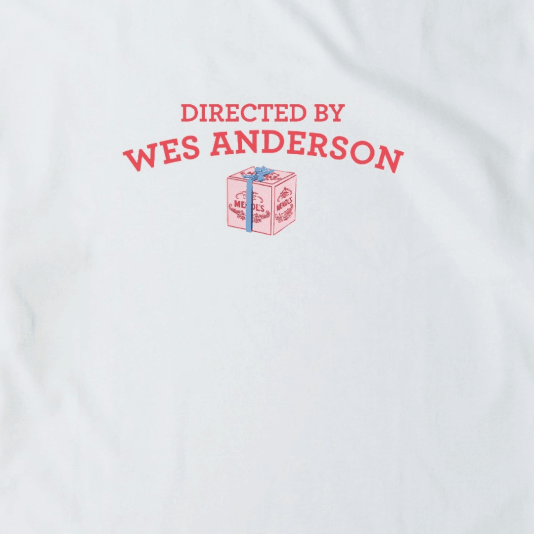 WES ANDERSON Beyaz T-shirt