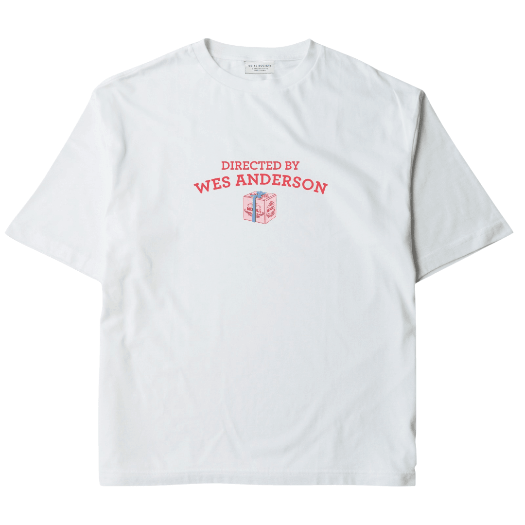 WES ANDERSON Beyaz T-shirt