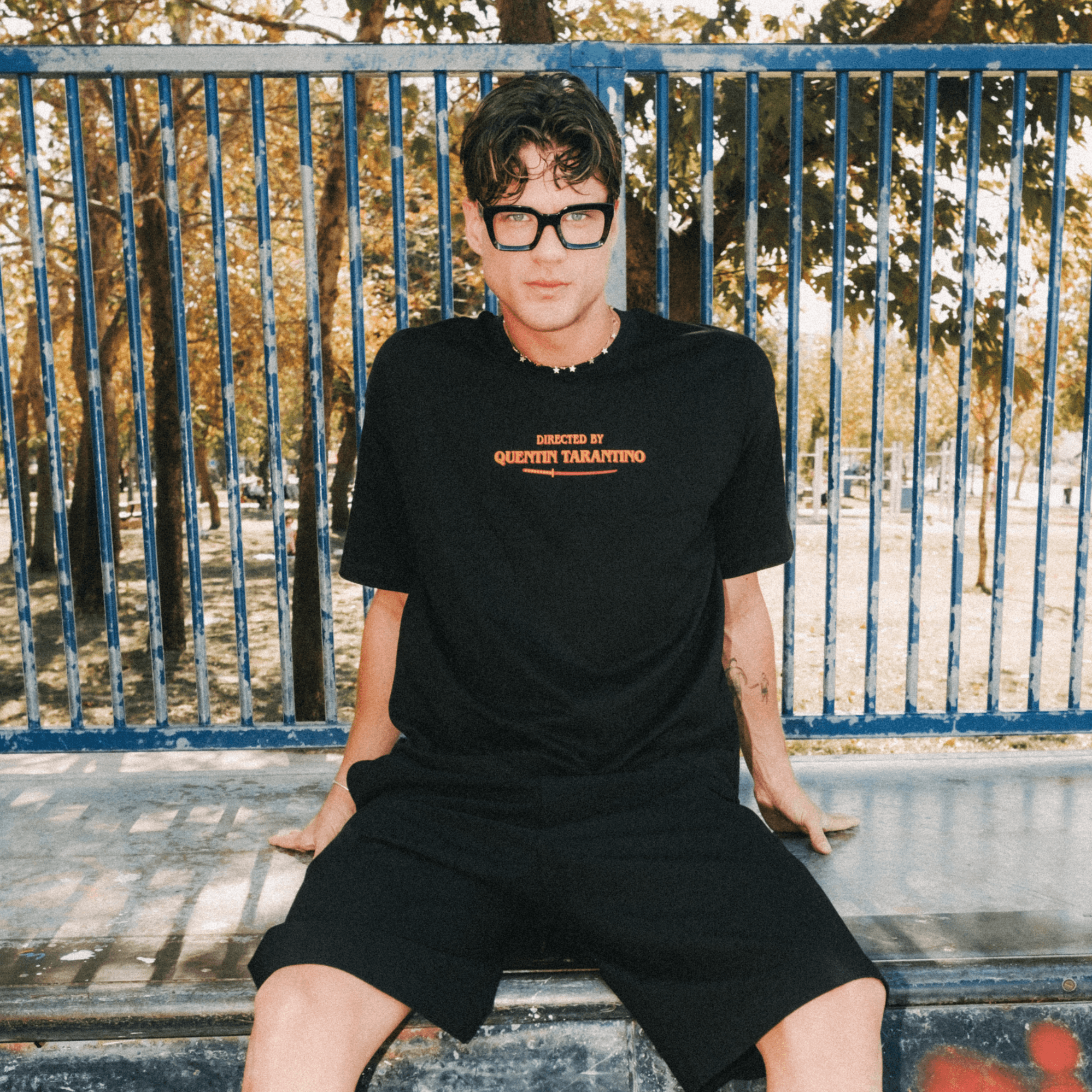 TARANTINO Siyah T-shirt