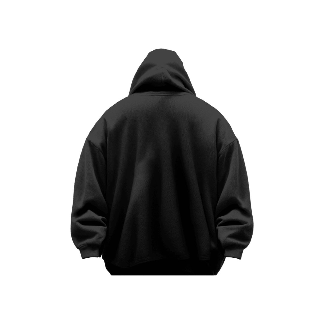 PUNCH Siyah Hoodie