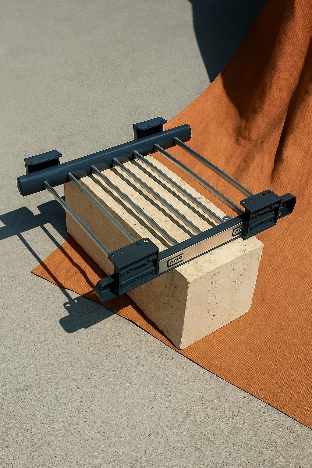 Evizmo Raylı Pantolonluk Askılığı – Dolap İçi Raylı Sistem