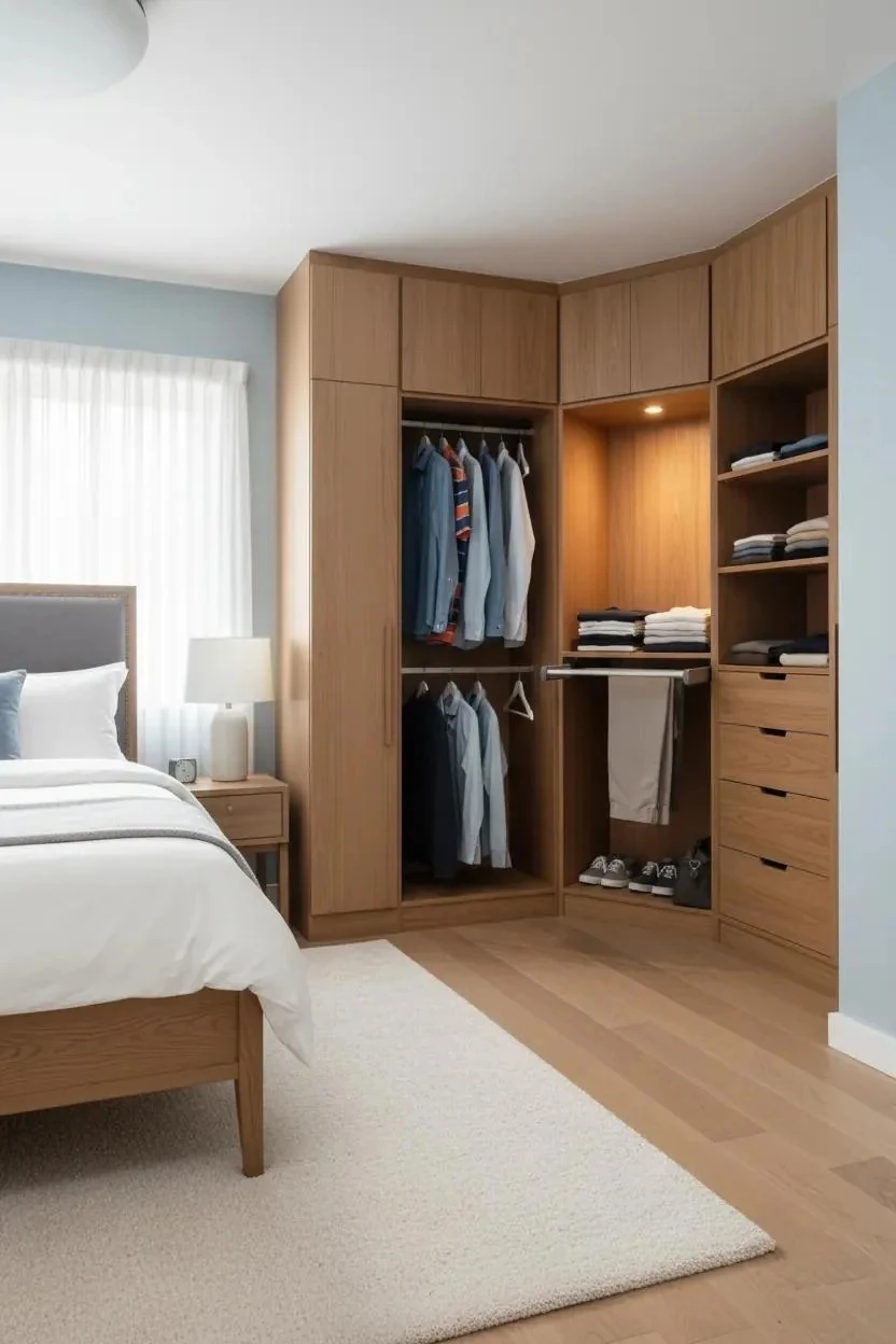 Evizmo Raylı Pantolonluk Askılığı - Teleskopik Dolap İçi Raylı Düzenleyici - Genişlik 75 cm x Derinlik 47 cm