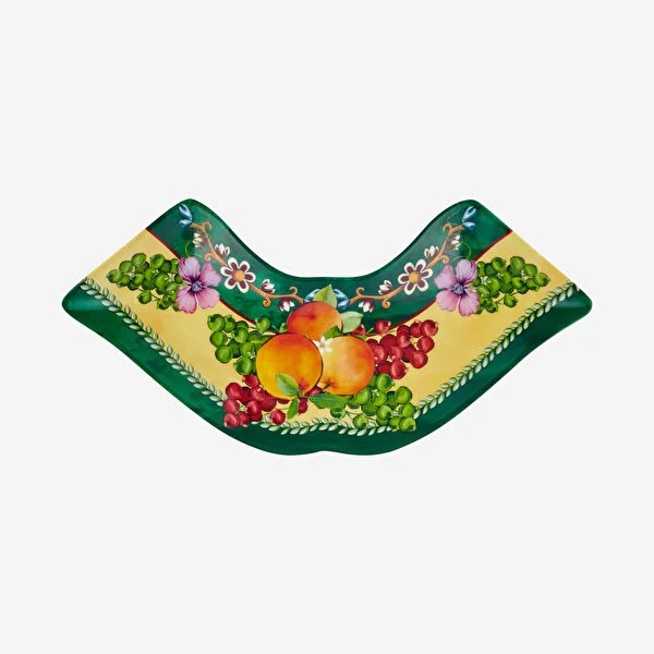 Yeşil Melamin Meze Tabağı 7 Parça Carpe Diem Collection by Chiara Alessi