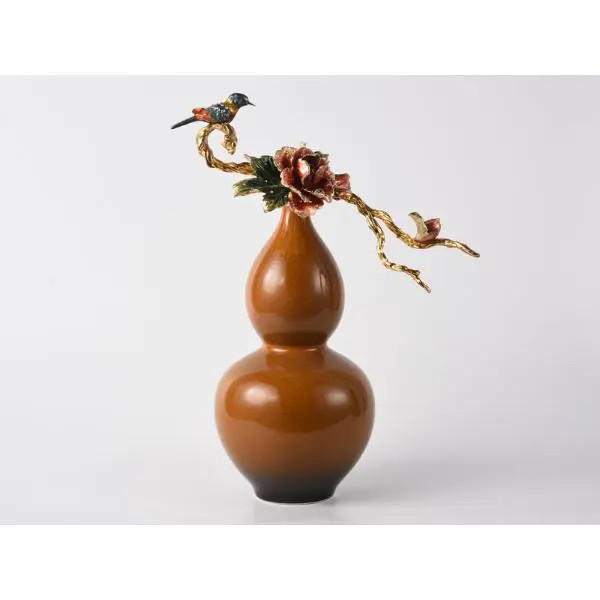 CALABASH ORANGE LARGE DECOR 34X16X44,5 CM