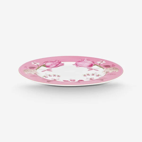 Pembe Porselen Kahvaltı Tabağı 23 Cm Jolie Collection by Pip Studio