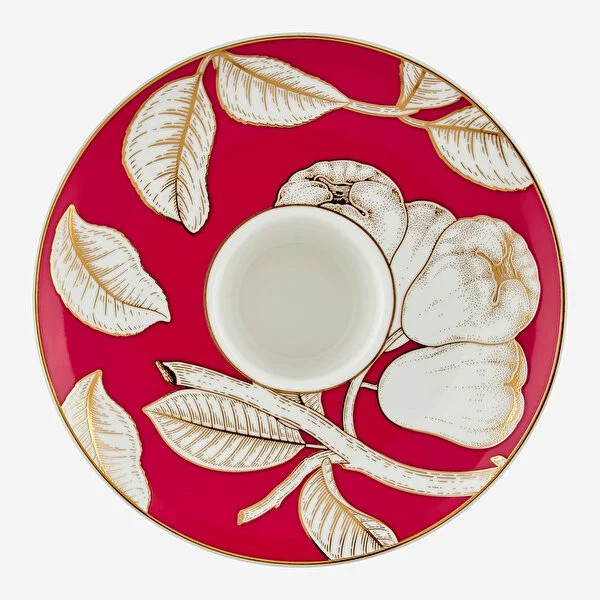 Fuşya Porselen Kahve Fincan Seti 100 Ml Ravello Collection by Chiara Alessi