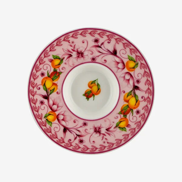 Pembe Porselen Kahve Fincan Seti 120 Ml Arancia Collection by Chiara Alessi