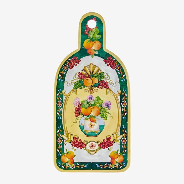 Yeşil Melamin Sunum Tahtası 34 Cm Carpe Diem Collection by Chiara Alessi