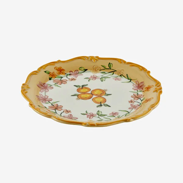 Turuncu Seramik Kahvaltı Tabağı 21,5 Cm Il Sogno Collection by Chiara Alessi