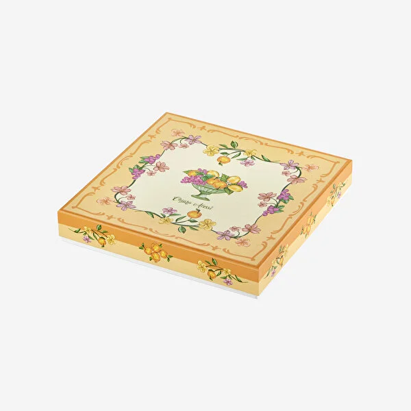 Turuncu Seramik Yemek Tabağı 26,5 Cm Il Sogno Collection by Chiara Alessi