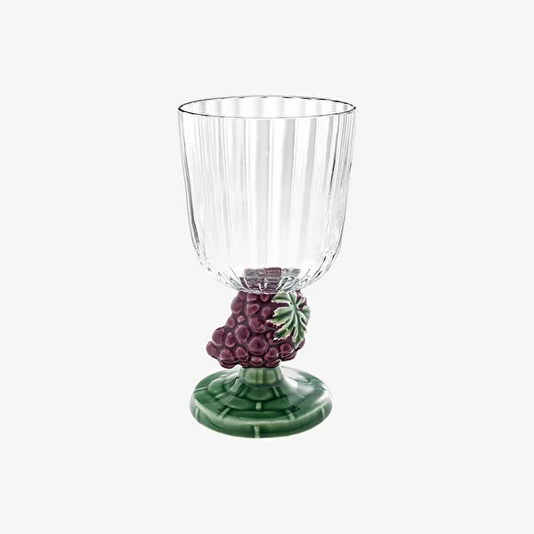 Şeffaf Cam Kadeh 350 Ml Carmen Collection by Bordallo Pinheiro