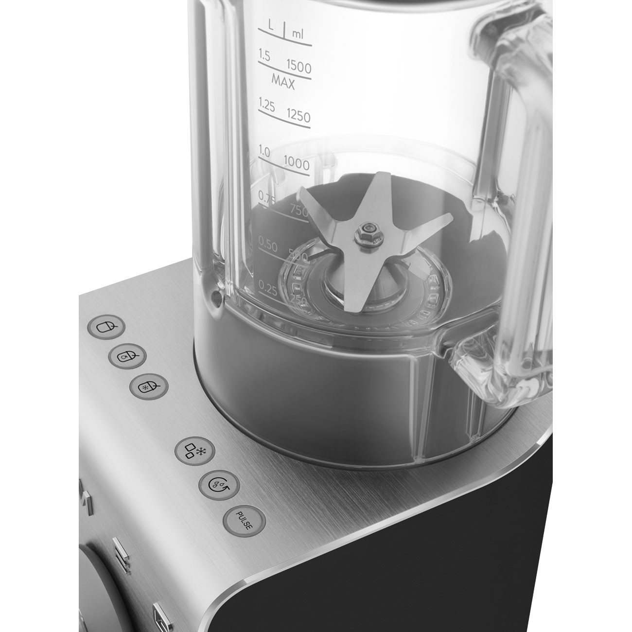 SMEG Siyah Power Blender