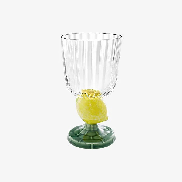 Şeffaf Cam Kadeh 350 Ml Carmen Collection by Bordallo Pinheiro