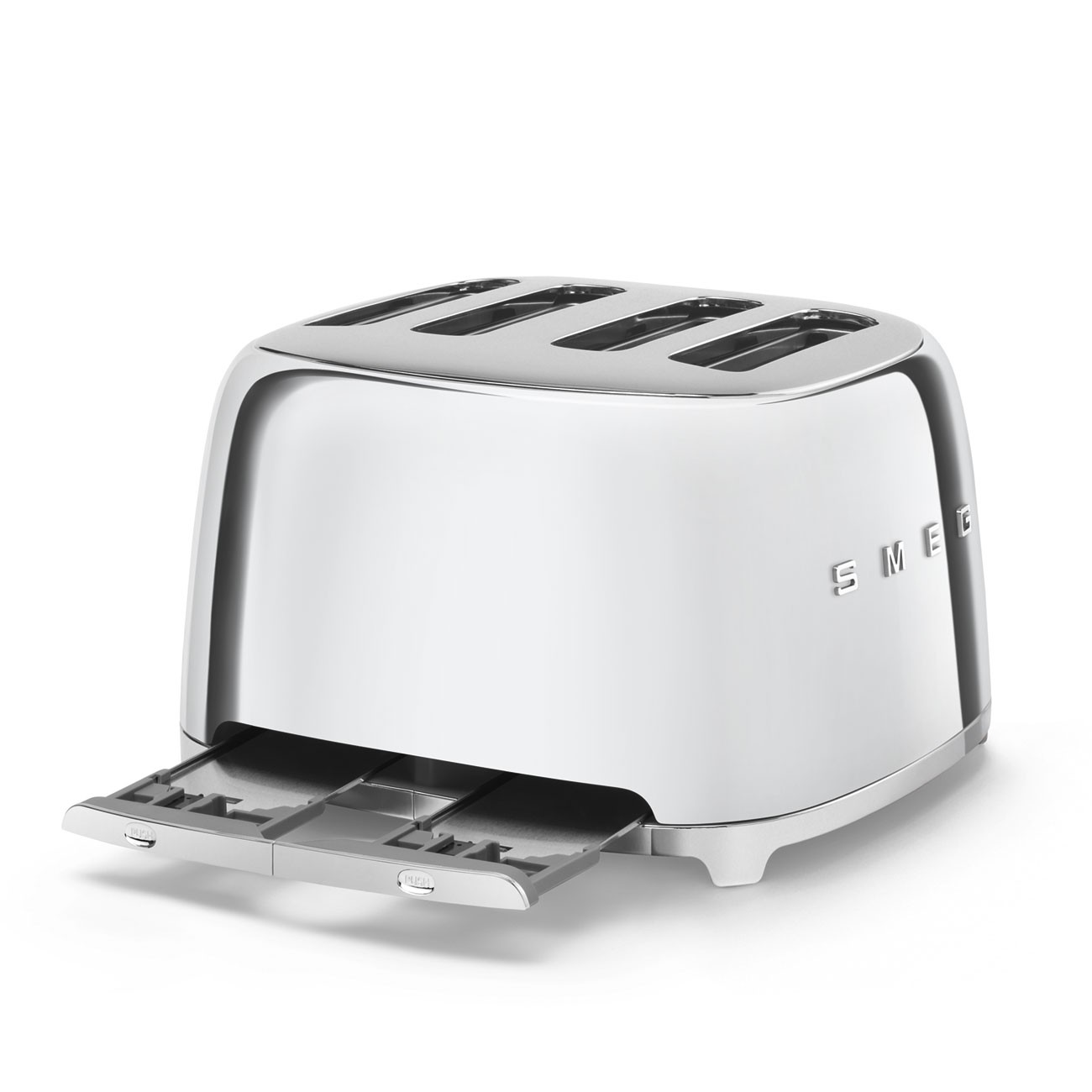 SMEG Retro Serisi Çelik 4X1 Ekmek Kızartma Toaster