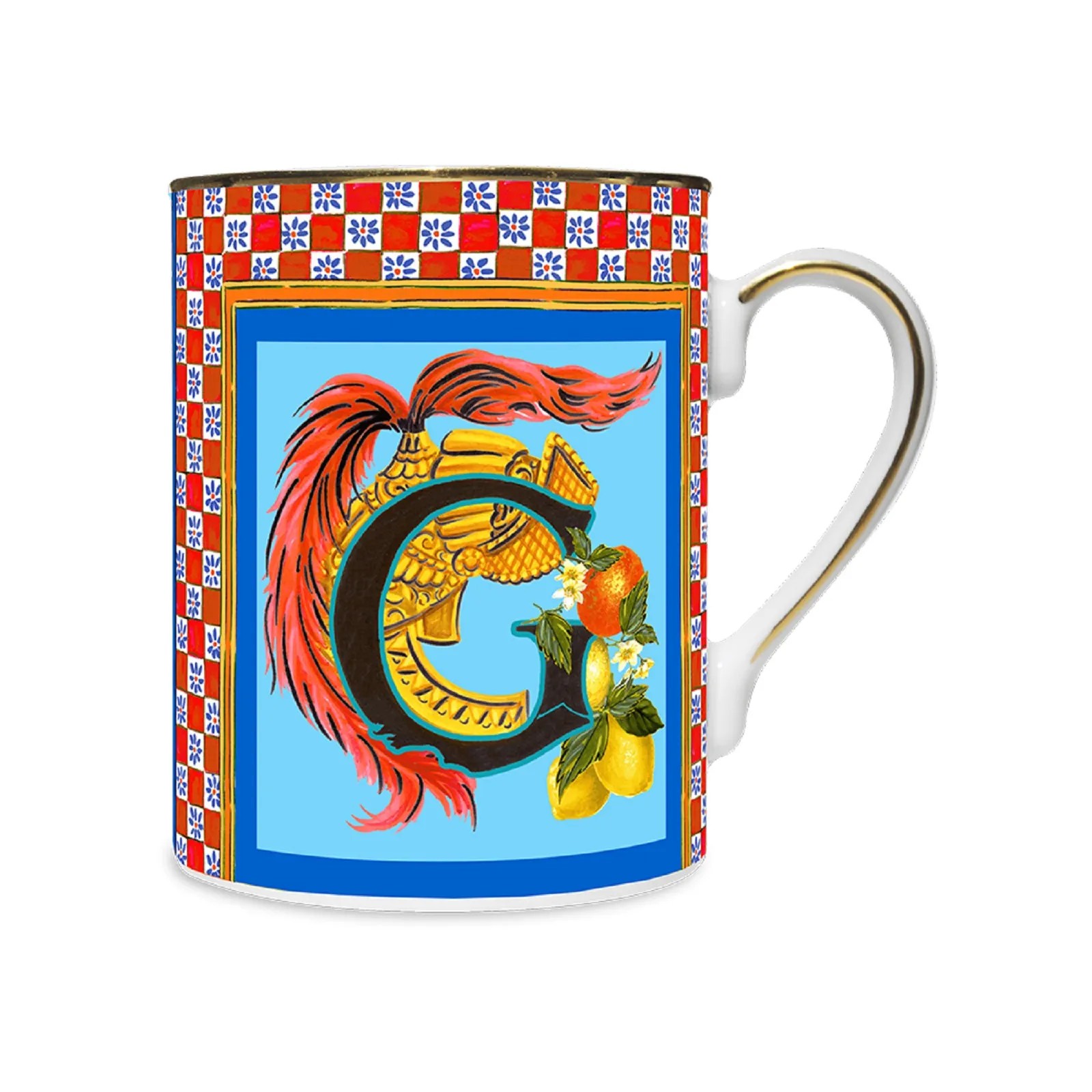 Baci Milano Ortigia G Harfli Mug