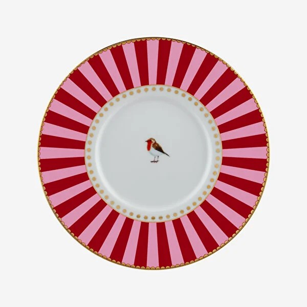Kırmızı Porselen Kahve Fincanı 125 Ml Love Birds Collection by Pip Studio