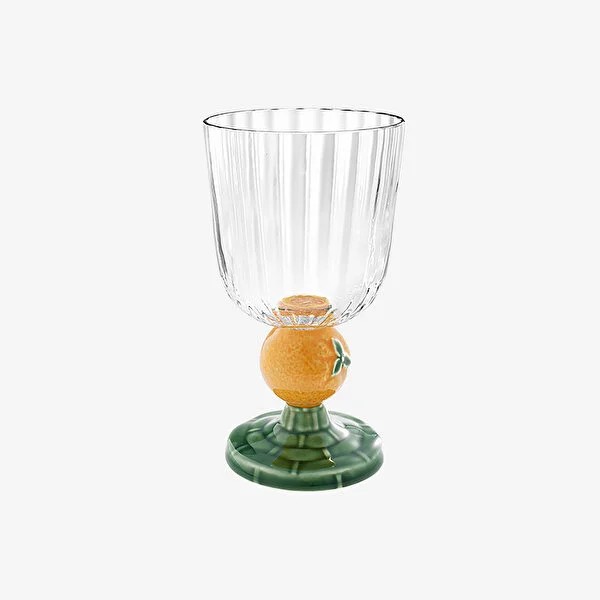 Şeffaf Cam Kadeh 350 Ml Carmen Collection by Bordallo Pinheiro