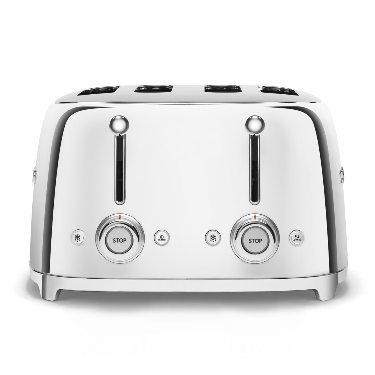 SMEG Retro Serisi Çelik 4X1 Ekmek Kızartma Toaster