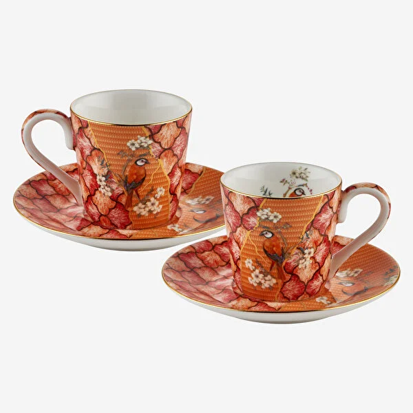 Golden Serenade Collection | by Chiara Alessi Turuncu Porselen