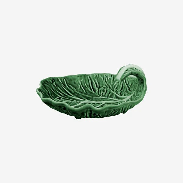 Yeşil Seramik Servis Tabağı 18,5 Cm Cabbage Collection by Bordallo Pinheiro