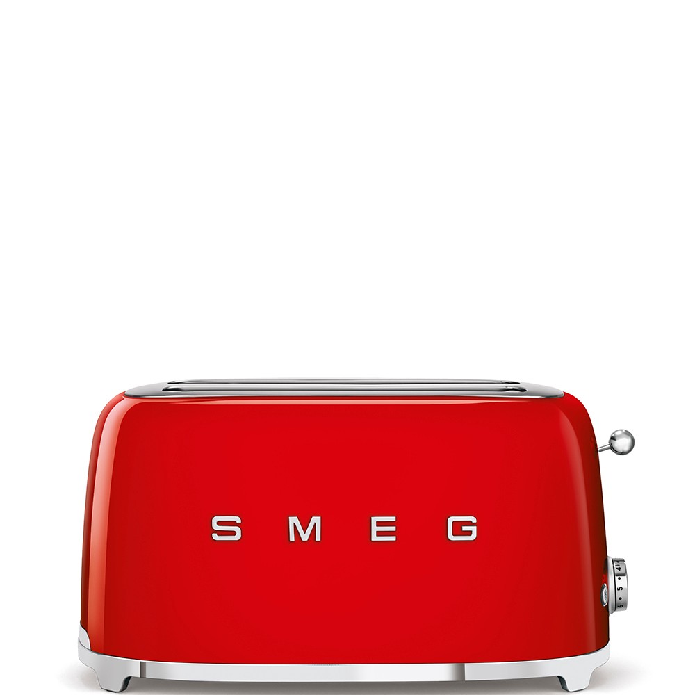 SMEG Retro Serisi Özel Tasarım Kırmızı İki Dilim Toaster 2x2