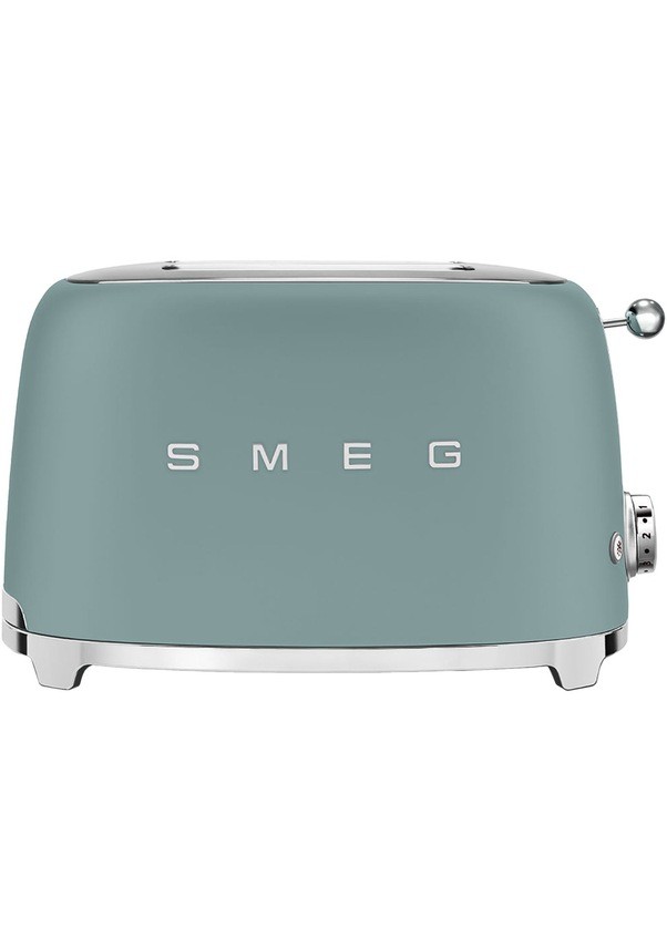 SMEG Retro Serisi Özel Tasarım Emerald Green İki Dilim Toaster