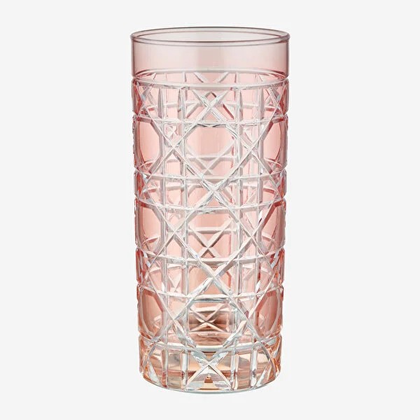 Gül Kurusu Cam Su Bardağı 485 Ml Gloria Collection by Chiara Alessi