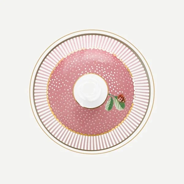 Pembe Porselen Şekerlik 300 Ml La Majorelle Collection by Pip Studio
