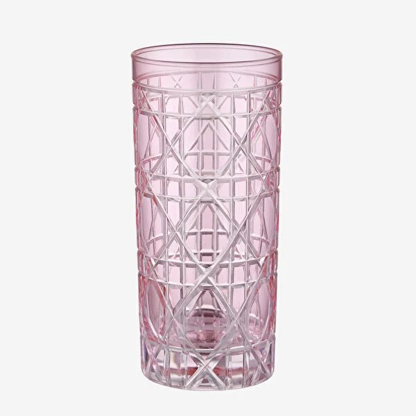 Pembe Cam Su Bardağı 485 Ml Gloria Collection by Chiara Alessi