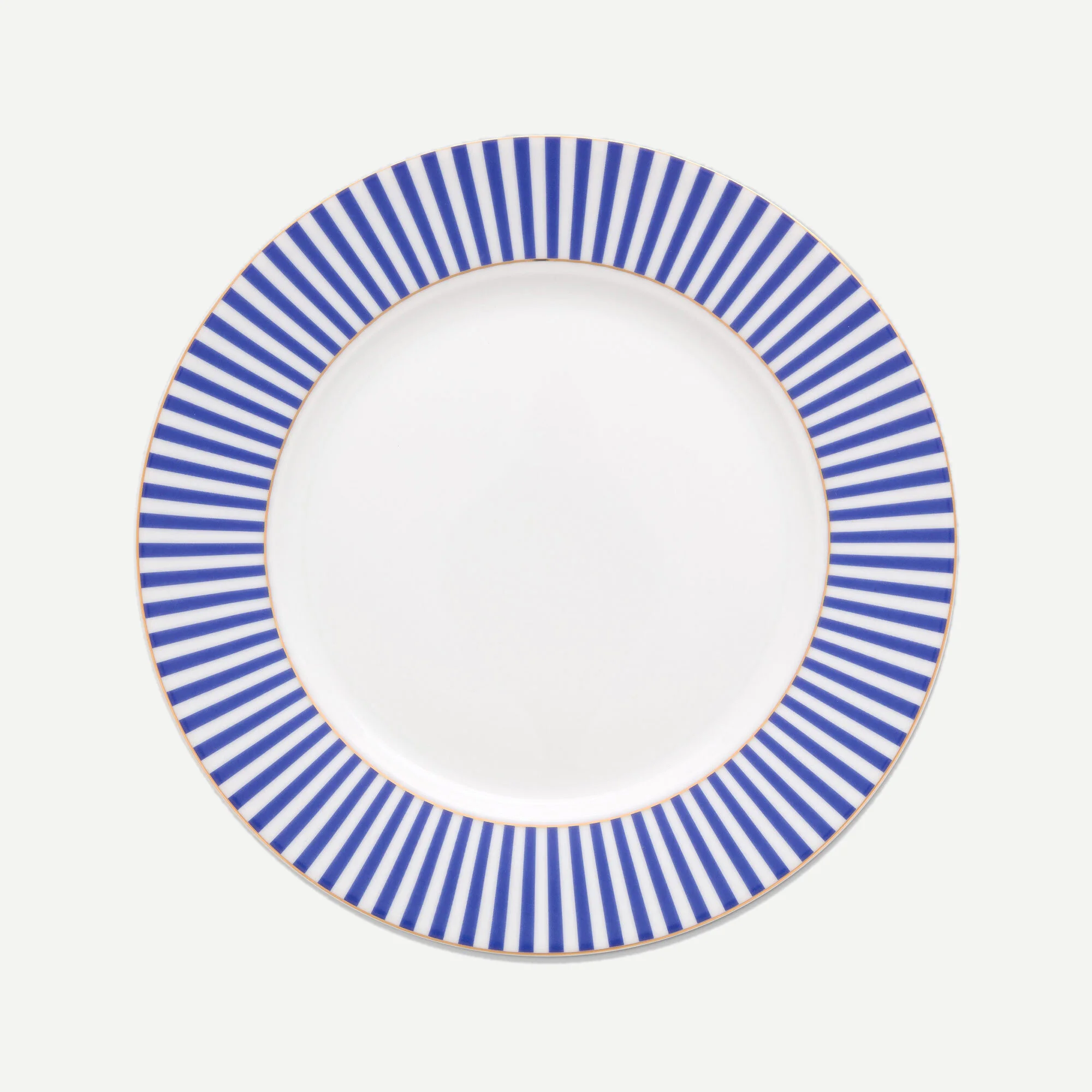 Mavi Porselen Kahvaltı Tabağı 21 Cm Royal Stripes Collection by Pip Studio