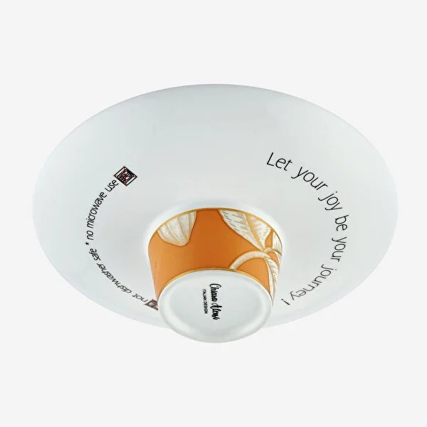 Terrakota Porselen Kahve Fincan Seti 100 Ml Ravello Collection by Chiara Alessi