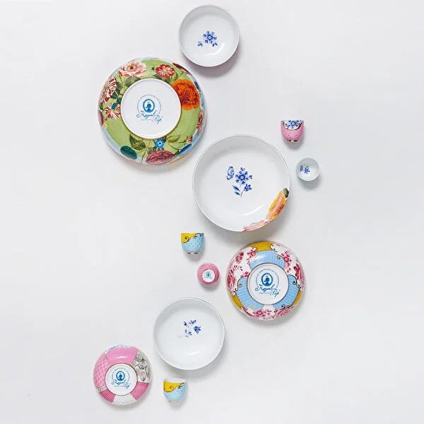 Mavi Porselen Kase 23 Cm Royal Collection by Pip Studio