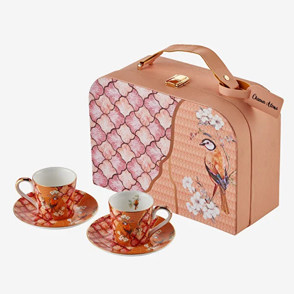 Golden Serenade Collection | by Chiara Alessi Turuncu Porselen