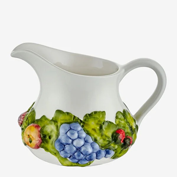 Beyaz Seramik Sürahi 1,5 Lt Collection by Edelweiss Italy